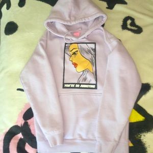 Zumiez MTTM purple “you’re so annoying”hoodie!